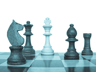 Image showing Chess checkmate