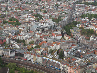 Image showing Berlin aerial view