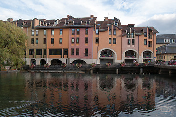 Image showing Annecy romantic streets