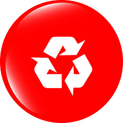 Image showing Icon Series - Recycle Sign