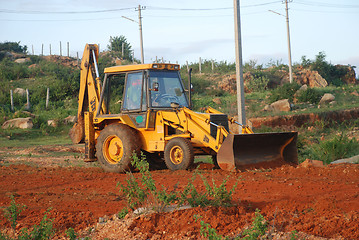 Image showing Road construction