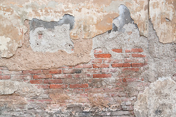 Image showing old stone wall detail