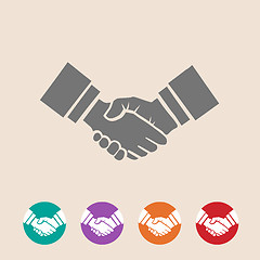 Image showing Handshake illustration