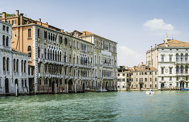 Image showing Ancient buildings in Venice