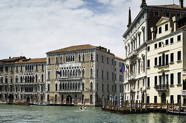 Image showing Ancient buildings in Venice