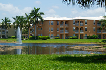 Image showing Typical Florida Apartment Complex