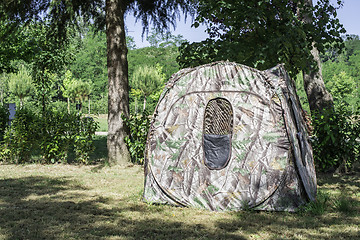 Image showing Tent on campsite