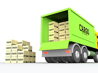Image showing Cargo-truck #1