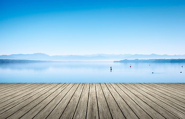 Image showing Starnberg Lake in Germany