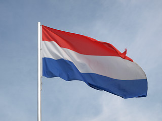 Image showing Flag of Netherlands