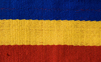 Image showing Romanian flag texture