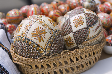 Image showing Romanina Easter eggs