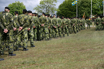 Image showing army sweden