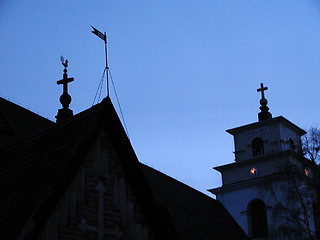 Image showing Church roof