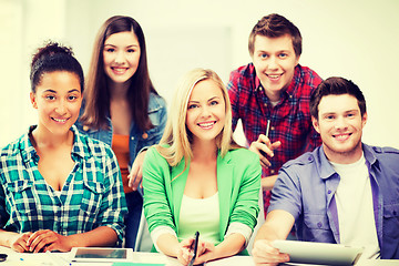 Image showing group of students at school