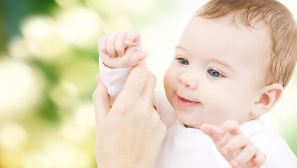 Image showing adorable baby boy