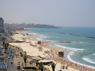 Image showing Beach of Tel Aviv