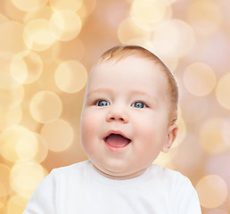 Image showing smiling little baby