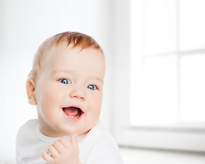 Image showing smiling little baby