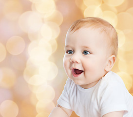 Image showing smiling little baby