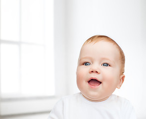 Image showing smiling little baby