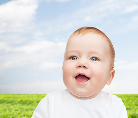 Image showing smiling little baby