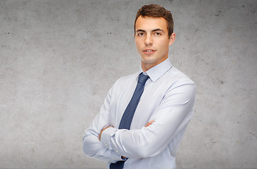 Image showing friendly young businessman