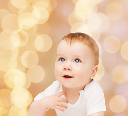 Image showing smiling little baby