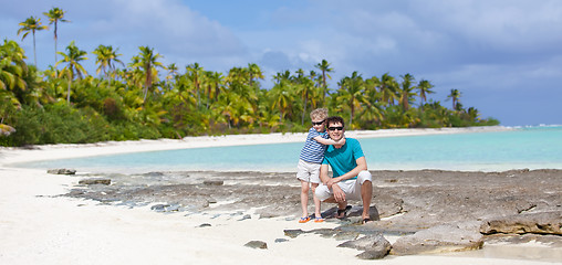 Image showing family at vacation