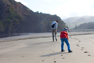 Image showing family in new zealand