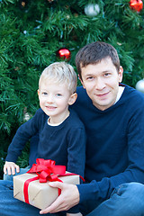 Image showing family at christmas