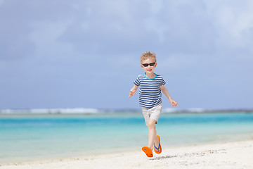 Image showing boy running