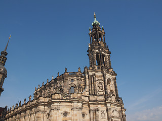 Image showing Dresden Hofkirche