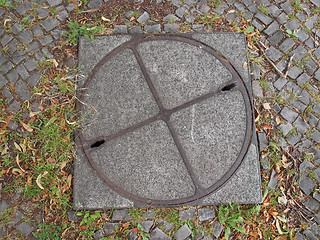 Image showing Manhole detail