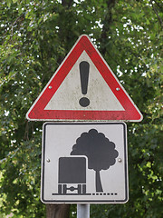 Image showing A sign