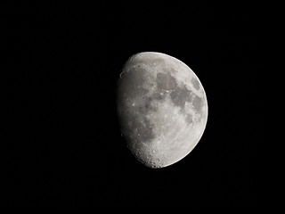 Image showing Gibbous moon