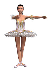 Image showing Female Ballet Dancer