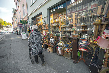 Image showing Bergen antique shop