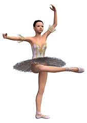 Image showing Female Ballet Dancer