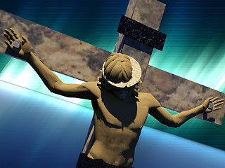 Image showing Jesus Christ on The Cross