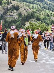 Image showing Fans of Le Tour de France