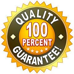 Image showing quality guarantee