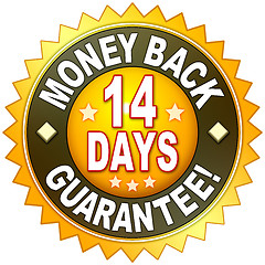 Image showing money back guarantee