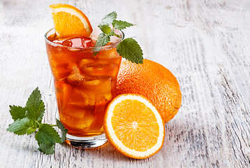 Image showing Cold ice tea