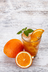 Image showing Cold ice tea