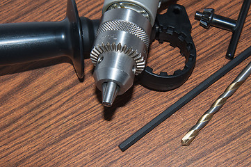 Image showing Spindle electric drills