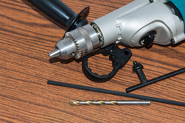 Image showing Spindle electric drills