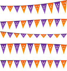 Image showing Halloween hanging streamers flags for your party