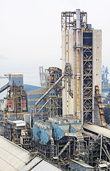 Image showing cement factory