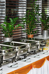 Image showing chafing dish heaters